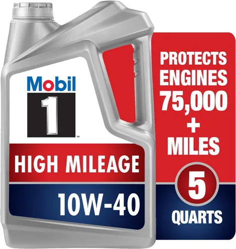 Miniatura 15 de Mobil 1 - Aceite sintético High Mileage 5W-30 para motor, 5 cuartos de galón