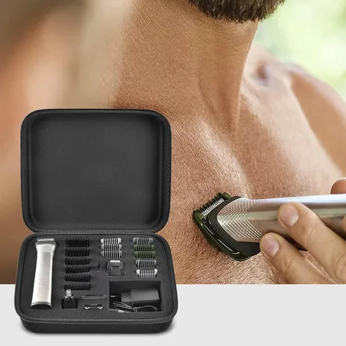 Miniatura 6 de Funda compatible con Philips para Norelco Multigroom Series 7000 5000 Kit de aseo para hombre con recortadora MG7750/49 MG7910/49 MG9510/60. Soporte