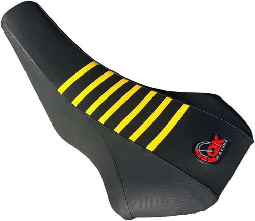 Miniatura 5 de Funda de asiento compatible con Suzuki LTZ 400 Z400 2003-2008 - Protector de asiento de ATV a medida (negro/amarillo)