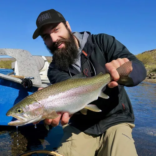 Miniatura 4 de Sombrero de camionero con bandera de pez estadounidense, regalos de pesca para hombres, sombrero de pesca Snapback perfecto para pesca y uso diario