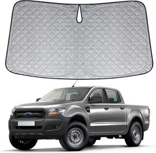 Miniatura 11 de Parasol de 6 capas para parabrisas de Honda Element 2003-2011, parasol plegable para automóvil con bolsa de almacenamiento, reflectante del calor