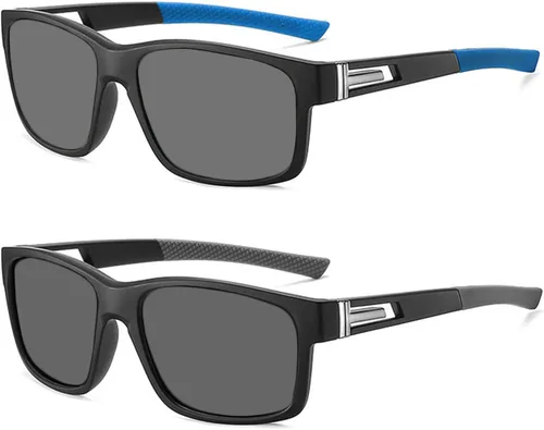 Gafas de lectura de lente completa fotocromáticas para hombre y mujer, gafas de sol de transición deportivas cuadradas para lectores 0 ~+4.00
