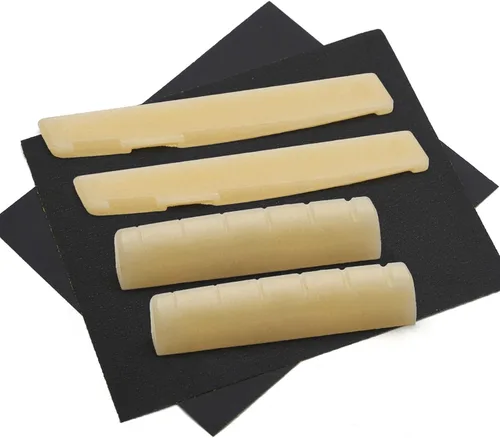Miniatura 12 de SAPHUE 6 piezas de trastes de hueso sin blanquear para guitarra eléctrica, bajo, guitarra clásica y acústica, mandolina, banjo, ukelele