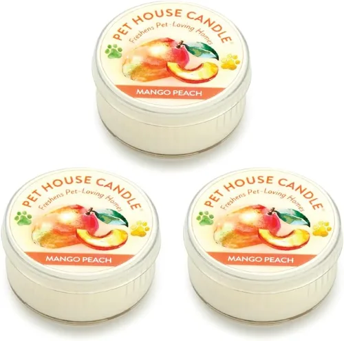 Miniatura 29 de Pet House - Mini velas para olor de mascotas, a base de plantas, velas perfumadas aptas para perros y gatos, té verde lavanda, paquete de 3