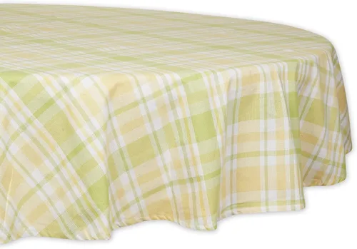 Miniatura 10 de DII Lemon Bliss - Colección de mesa de algodón a cuadros, camino de mesa, 14 x 72 pulgadas