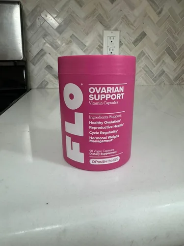 Miniatura 5 de O Positiv FLO Apoyo a la salud ovárica - Equilibrio hormonal para mujeres, suplemento con DIM, Myo y D-Chiro inositol, ácido fólico - Apoya