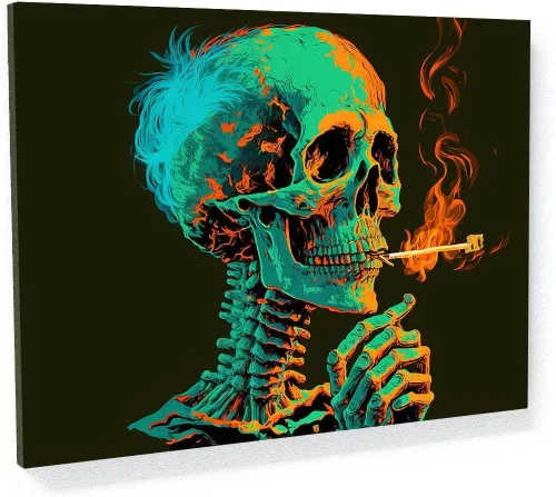 Miniatura 62 de Sense Canvas Pop Art The Starry Night 20 - Lienzo decorativo para decoración del hogar, póster grande de 40 x 30 pulgadas, 0.75 pulgadas