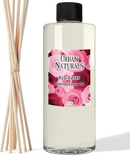 Miniatura 77 de Urban Naturals Recambio de aceite difusor de varillas ámbar y lavanda, lavanda relajante, ámbar cálido, aroma calmante para habitación, 4 onzas +