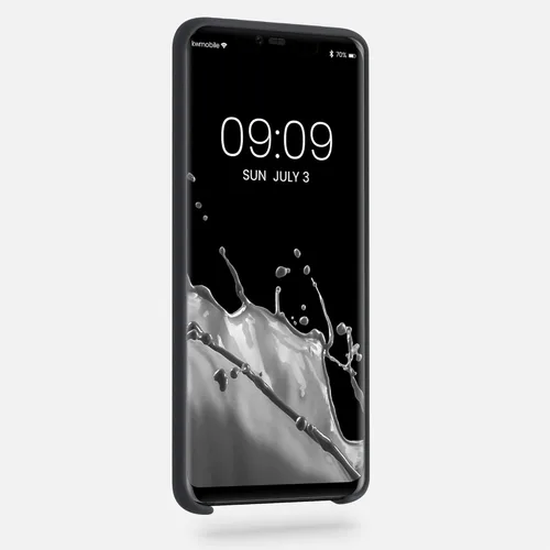 Miniatura 2 de kwmobile Funda compatible con Huawei Mate 20 Pro - Funda de silicona TPU con acabado suave - Negro mate