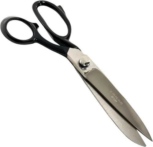 Miniatura 9 de Juego de 3 tijeras de sastre alemanas de alta calidad (6", 8", 10") – Tijeras de corte de tela resistentes para costura, costura y tapicería