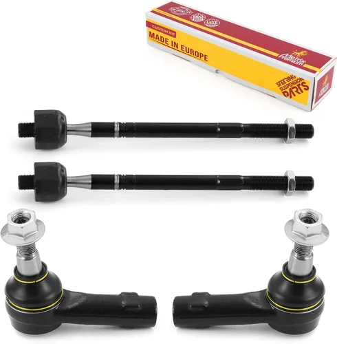 Metrix Premium Chassis Parts - Kit de 4 piezas de extremo de barra de acoplamiento interior y exterior para 18 Volkswagen Touareg (México), 11-22