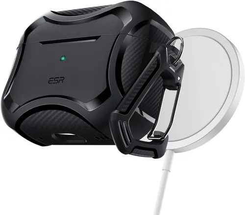Miniatura 3 de SaharaCase Raider Series - Funda compatible con AirPods Pro 2 (2ª generación) [Robusta] protección de cuerpo completo, agarre antideslizante