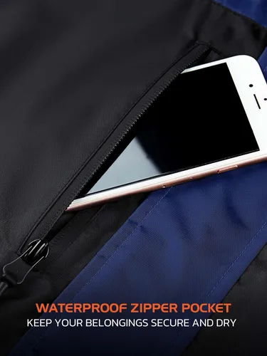 Miniatura 5 de Rodeel Traje impermeable para pesca para hombres (conjunto de chaqueta y pantalón de lluvia)