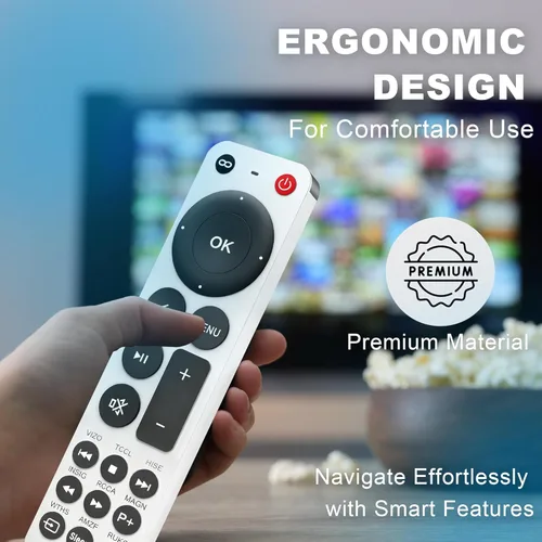 Miniatura 8 de Reemplazo de control remoto universal para Apple TV Remote Compatible con Apple TV 4K Gen 1 2 3 4 HD (sin función Siri ni voz)