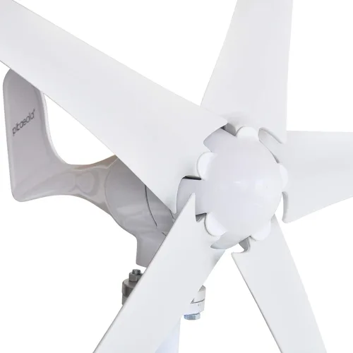 Miniatura 3 de Juego de generador de turbina eólica de 400 W 12 V con 5 cuchillas, con controlador de carga, generador de energía eólica para marina, RV, hogar