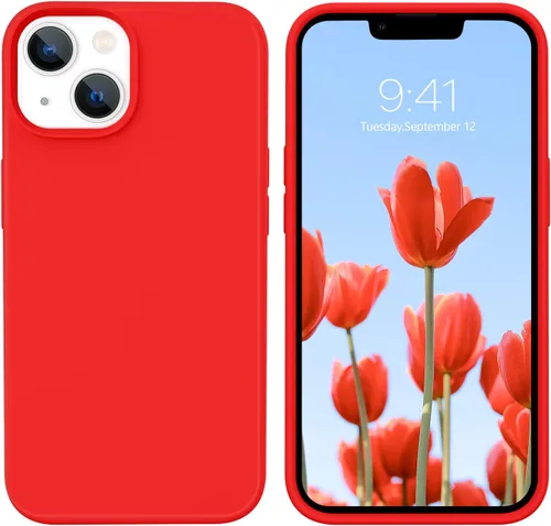 Miniatura 10 de GUAGUA Funda compatible con iPhone 17 Pro Max de 6.9 pulgadas, silicona líquida, goma de gel suave, delgada, forro de microfibra delgada