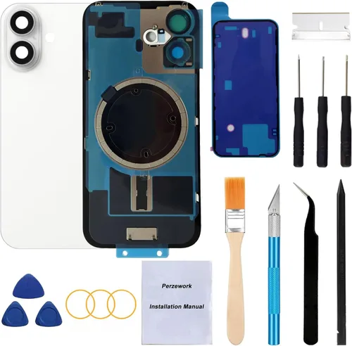 Miniatura 16 de Reemplazo de cristal trasero OEM para iPhone Xs de 5.8 pulgadas con kit de herramientas de reparación y adhesivo preinstalado (Oro)