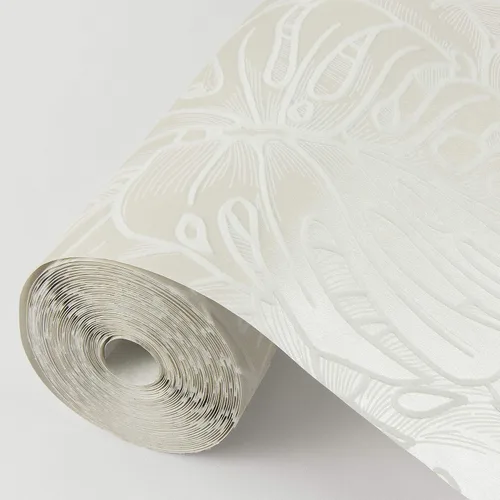 Miniatura 3 de Scott Living 2964-87340 Balboa Papel pintado botánico blanco