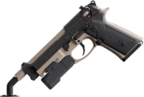Hold Up Displays - Montura de 90 grados en cañón de pistola multiuso - Montaje para exhibición o almacenamiento oculto en casi cualquier superficie
