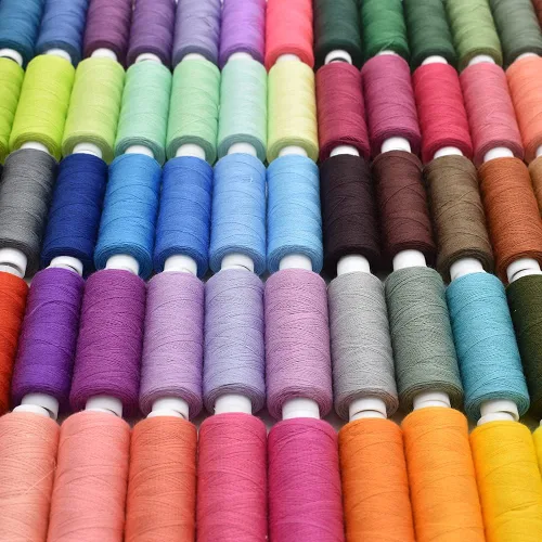 Miniatura 3 de Carretes de poliéster de hilo de coser multiusos de 100 colores, 250 yardas por carrete para coser a mano, máquina, acolchado y manualidades