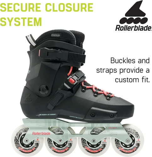 Miniatura 5 de Rollerblade Twister XT - Patines en línea para mujer, color negro/menta, rendimiento urbano