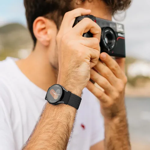 Miniatura 7 de Correas trenzadas para Samsung Galaxy Watch 7/6/5/4/FE 40mm 44mm/Watch 6 4 Classic 46mm 42mm 47mm 43mm/5 Pro 45mm, Correa deportiva elástica