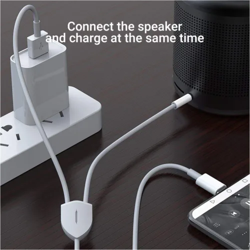 Miniatura 4 de Cable USB C a conector auxiliar de audio de 0.138 in con cable de carga Compatible con iPhone 17/16/15/Samsung Galaxy S20/S20, puerto tipo C