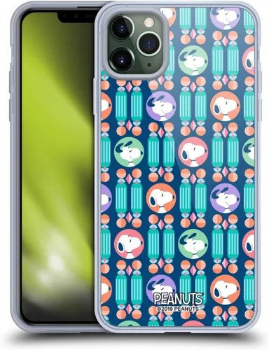 Miniatura 107 de Head Case Designs Snoopy Deco Dreams - Funda de gel suave con licencia oficial de Peanuts Blue Pattern compatible con Apple iPhone 7 Plus/iPhone 8