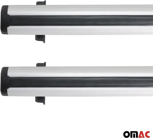 Miniatura 8 de OMAC Portaequipajes para cama de maletero para Nissan Frontier 2005-2021, gris, 2 piezas antirrobo para viajes, kayak, canoa, surf, esquí
