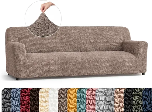 Miniatura 49 de Fundas elásticas de sofá prémium para sofá, funda para silla, lavable, apta para perros y mascotas, fundas elásticas de poliéster para sofá biplaza