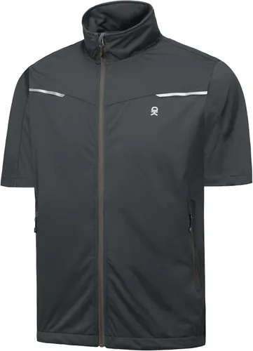 Miniatura 9 de Little Donkey Andy Chalecos ligeros Softshell para hombre, chaquetas de manga corta para golf, senderismo, correr