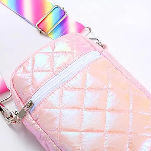Miniatura 6 de AOCINA Bolso cruzado para niñas, bonitos bolsos Kawaii para mujeres, regalos para adolescentes, niñas, niños y mujeres (regalos para mamá e hija)