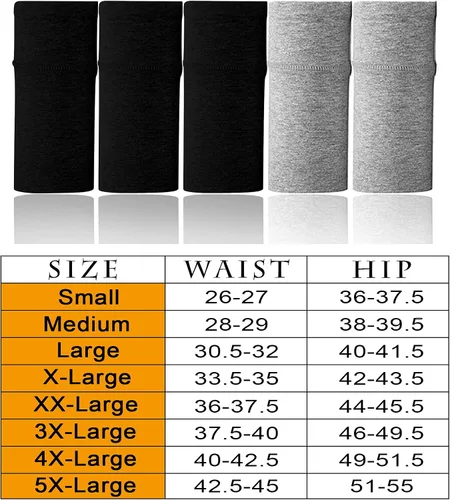 Miniatura 3 de UMMISS - Ropa interior de algodón de cintura alta para mujer, cobertura completa, suave, cómoda, paquete surtido