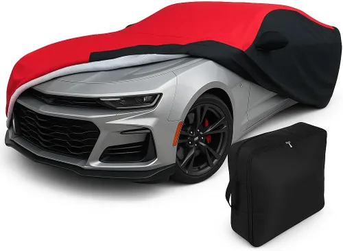 Camaro Ultraguard Plus 2010-2023 - Funda para automóvil, protección para interiores y exteriores, resistente al agua, 300 denier, ajuste Negro