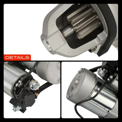 Miniatura 9 de Motor de arranque A-Premium Compatible con Nissan 370Z 09-19, INFINITI Q50 14-19, G25 11-12, QX50 14 16-17, Q60 14-19, G37 08-13, QX70 14-17, Q70