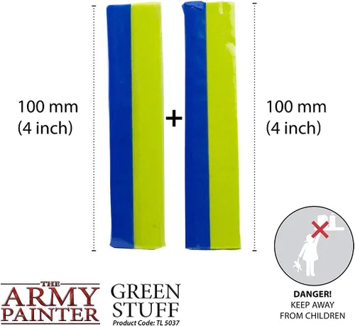 Miniatura 2 de Green Stuff": Kneadatite (masilla para esculpir). Army Painter
