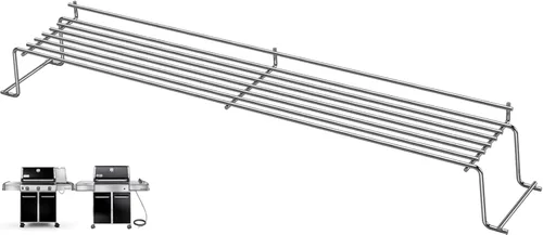 Miniatura 9 de 65054 Rejilla de calentamiento para Weber Genesis 300 SER E310 E330 S330 EP330 ESP310 ESP320 Estante superior para Webber Genesis Accesorios Estante