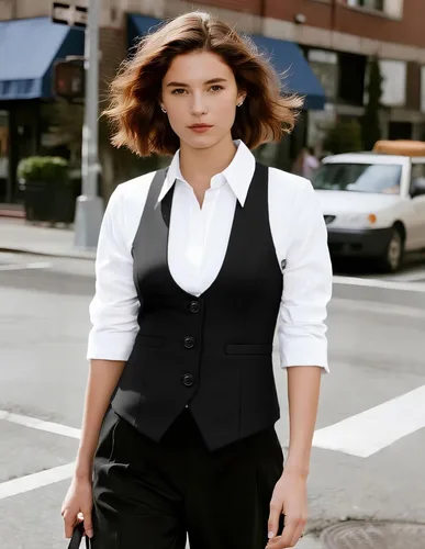 Miniatura 113 de GRACE KARIN - Chaleco corto para mujer con espalda cruzada, chaleco estilo académico y retrofuturista
