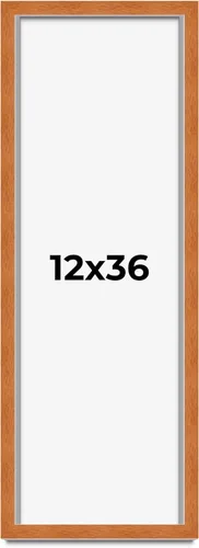 Miniatura 307 de Marco de 3 x 3 pulgadas, marco de madera maciza de nuez miel tradicional marrón Ancho de moldeo de 0.875 pulgadas Profundidad de conejo de 0.875