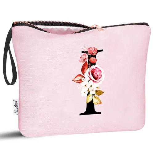 Miniatura 50 de Vavabox A-Z Bolsa de Maquillaje Personalizada, Regalos de Cumpleaños para Mujeres y Mamá, Regalos para la Mejor Amiga, Bolsa de Cosméticos
