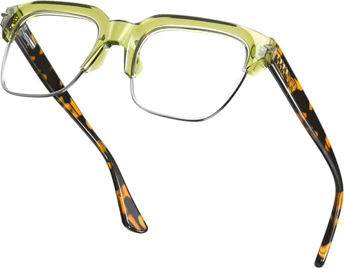 Miniatura 12 de VISOONE Light Weight TR90 Blue Light Blocking Glasses Frame Vision Protector Men Women ELBERT