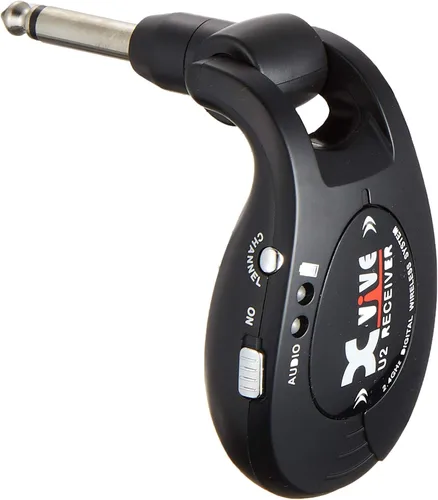 Miniatura 4 de Xvive U2 - Sistema inalámbrico para guitarra recargable de 2.4GHz - Transmisor y receptor inalámbricos para guitarra eléctrica y bajo FUNDA U2