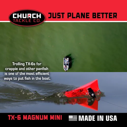 Miniatura 5 de Mini cepilladora TX-6 Magnum a estribor por Church Tackle Co