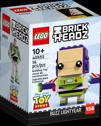 LEGO 40552 Brickheadz Toy Story Buzz Lightyear 158 Piezas