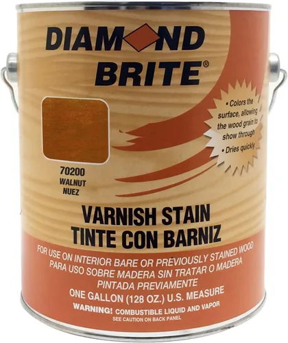 Miniatura 13 de Diamond Brite - Tinte para barniz 70100-2, acabado interior de madera que mejora el grano de madera natural, revestimiento de madera duradero