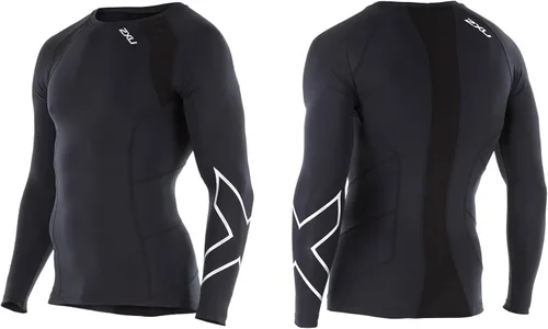 Miniatura 4 de 2XU - Camiseta de compresión de manga larga para hombre