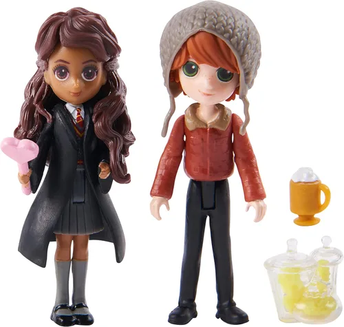 Miniatura 9 de Wizarding World, Magical Minis - Set de la amistad de Harry Potter y Cho Chang con criatura, juguetes para niños de 5 años en adelante