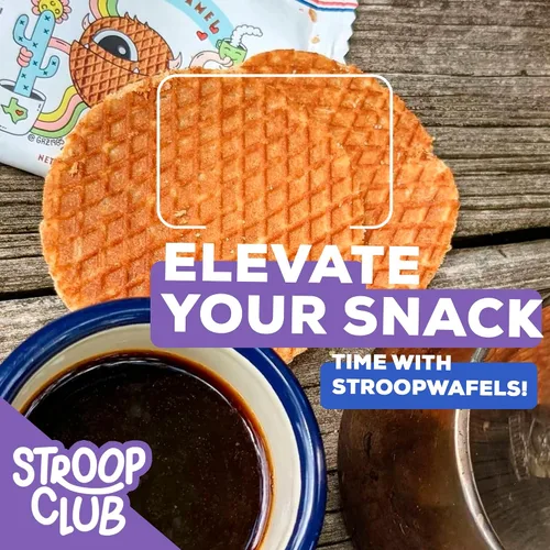 Miniatura 5 de Stroop Club Stroopwafel de Caramelo Orgánico Infusionado con Chai Indulgencia Vegana, a Base de Plantas y Aprobada por los Holandeses - 24