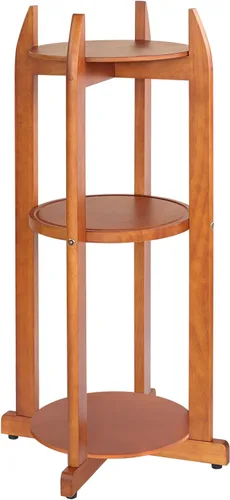 Miniatura 8 de Soporte dispensador de agua de madera maciza natural (32.8 pulgadas de alto-11.2 pulgadas de ancho) Soporte de suelo de cerámica para dispensador