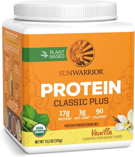 Proteína orgánica vegana en polvo a base de plantas, 5 superalimentos, quinua, semillas de chía, sin soja, sin lácteos, sin gluten, sin OMG,